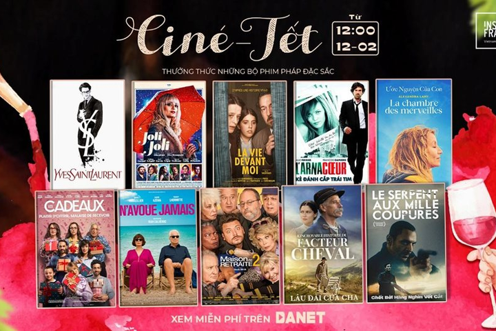 Đón Tết Bính Ngọ 2026 cùng 11 phim Pháp chiếu miễn phí trên DANET